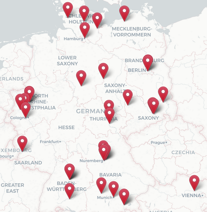 Feature Vorschau - Geo Map